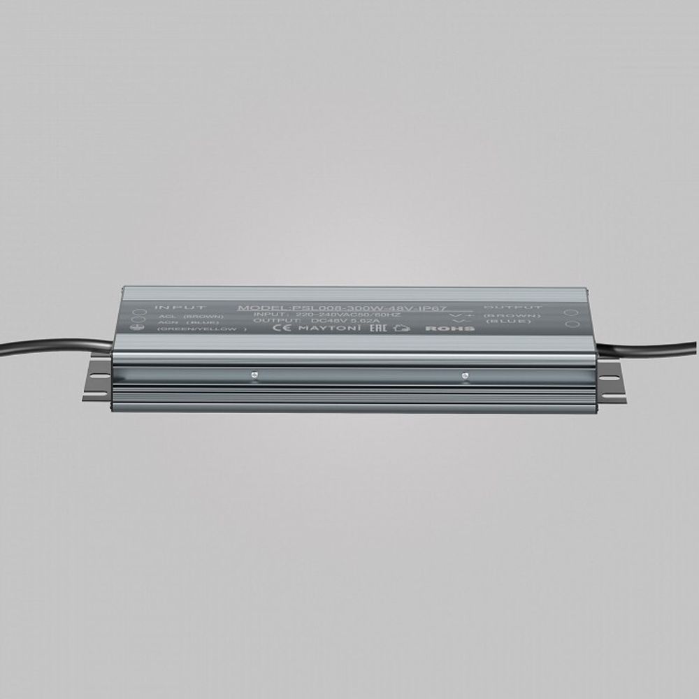 Блок питания с проводом Maytoni Power Supply Magnetic PSL008-300W-48V-IP67