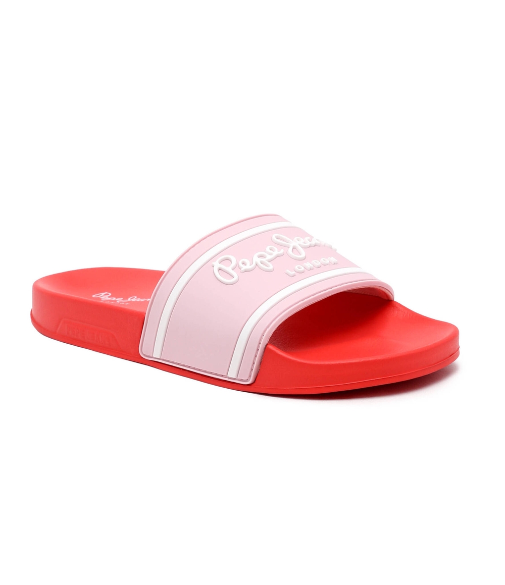 Шлепанцы Beach Pepe Jeans London - пудро-розовый(PGS70061)