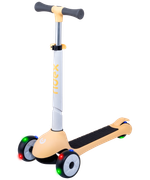 Самокат детский 3-х колесный RIDEX Motley, 120/90 мм, белый/персиковый