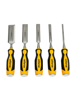 Набор стамесок Inforce 5 шт., 6,12,18,25,32 мм 06-15-04