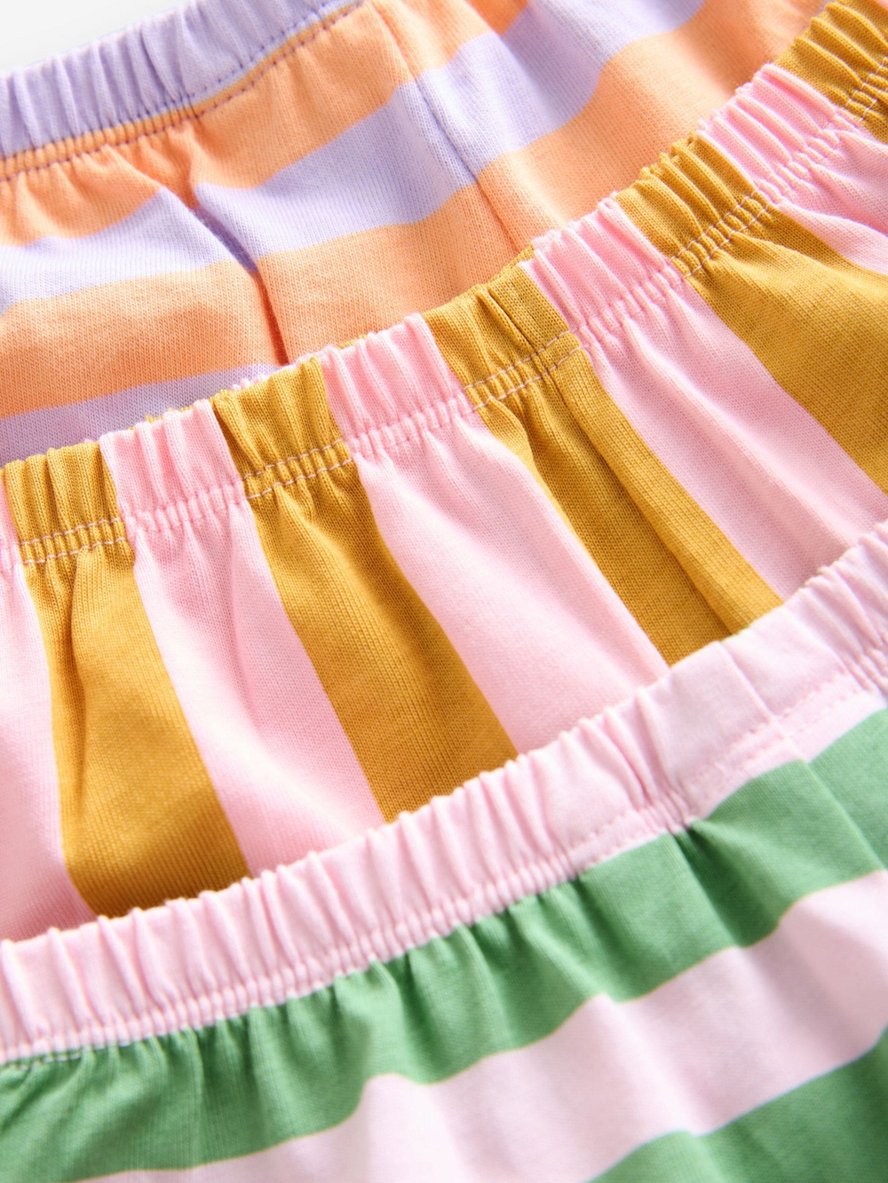 Пижама для девочки Next AC0-770, 3 шт., Розовый, Сиреневый