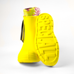 Полусапожки женские, утепленные Kaury "Рысь" 870 У (Желтый-ромашка)