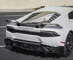 Карбоновый спойлер-крыло для Lamborghini Huracan LP580 LP610 2014-2018 Ламборгини Хуракан