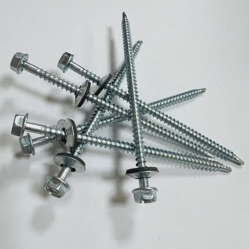 Саморез кровельный с шайбой 4,8*100 (102) мм цинк (50 шт)