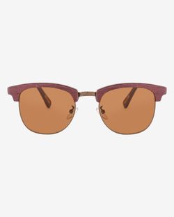 Очки солнцезащитные Spunky Teddy 6 Red Wood / Dark brown lens