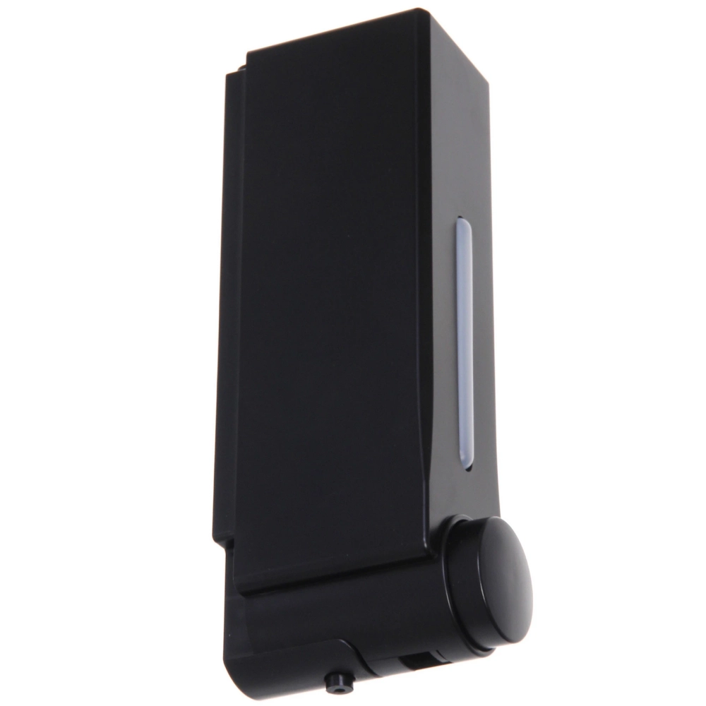 Дозатор для жидкого мыла настенный 300 мл черный DQ57B