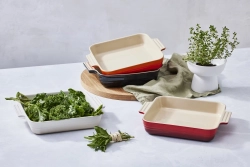 Le Creuset Набор квадратных форм 20+13 см для выпечки на огне. 79094000900080