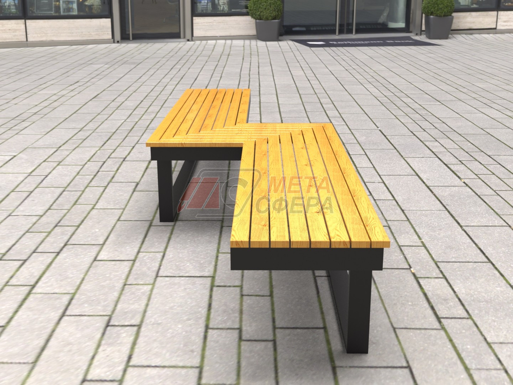 Скамейка Concrete Urban 3