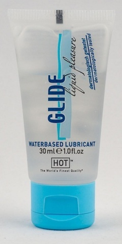 Интимная смазка на водной основе Glide, 30 мл.