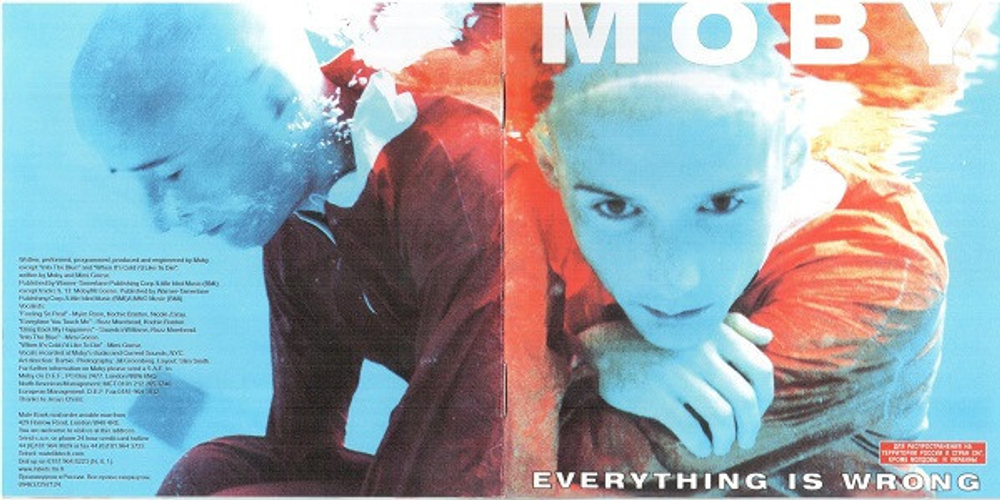 Moby / Everything Is Wrong (RU)(CD)