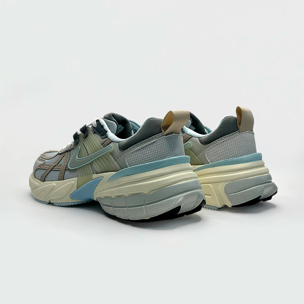 кроссовки Nike V2K Run Beige / Sky Blue Wmns