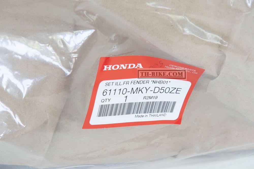 61110-MKY-D50ZE. FENDER SET, FR. (WL) *TYPE3 1* (TYPE3 1 ). HONDA