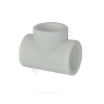 Тройник PP-R белый Дн 90 внутренняя пайка VALFEX 10111090