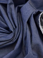 Джинса (деним) хлопок с п/э и эластаном Fendi синяя