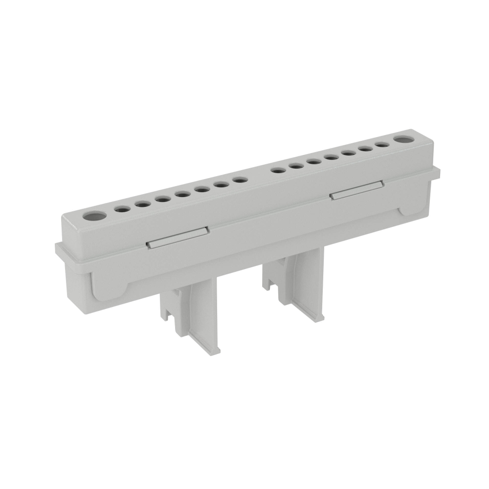 Клеммный блок (2х8мод. + суппорты) в комплекте с крепежом