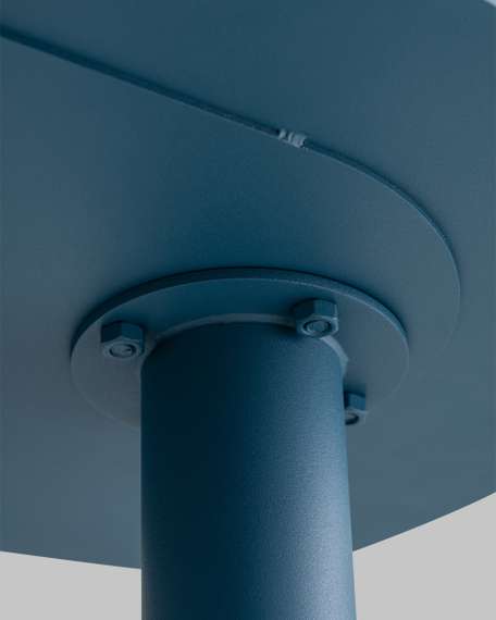 Журнальный столик Eanna L металл синий