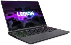 Ноутбук Lenovo Legion 5 Pro 16ACH6 (82JS0006RK) 16"(2560x1600)IPS/ Ryzen 5-5600H(3.3ГГц)/ 16Гб/ 512Gb SSD/ GeForce RTX 3050 4Гб/ нет DVD/ Без ОС/ Серый
