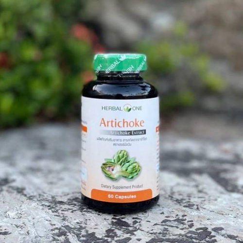 Капсулы экстракт Артишока для здоровья печени Artichoke Extract Herbal One