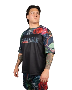 Тренировочная футболка Scramble – WOODLAND CAMO