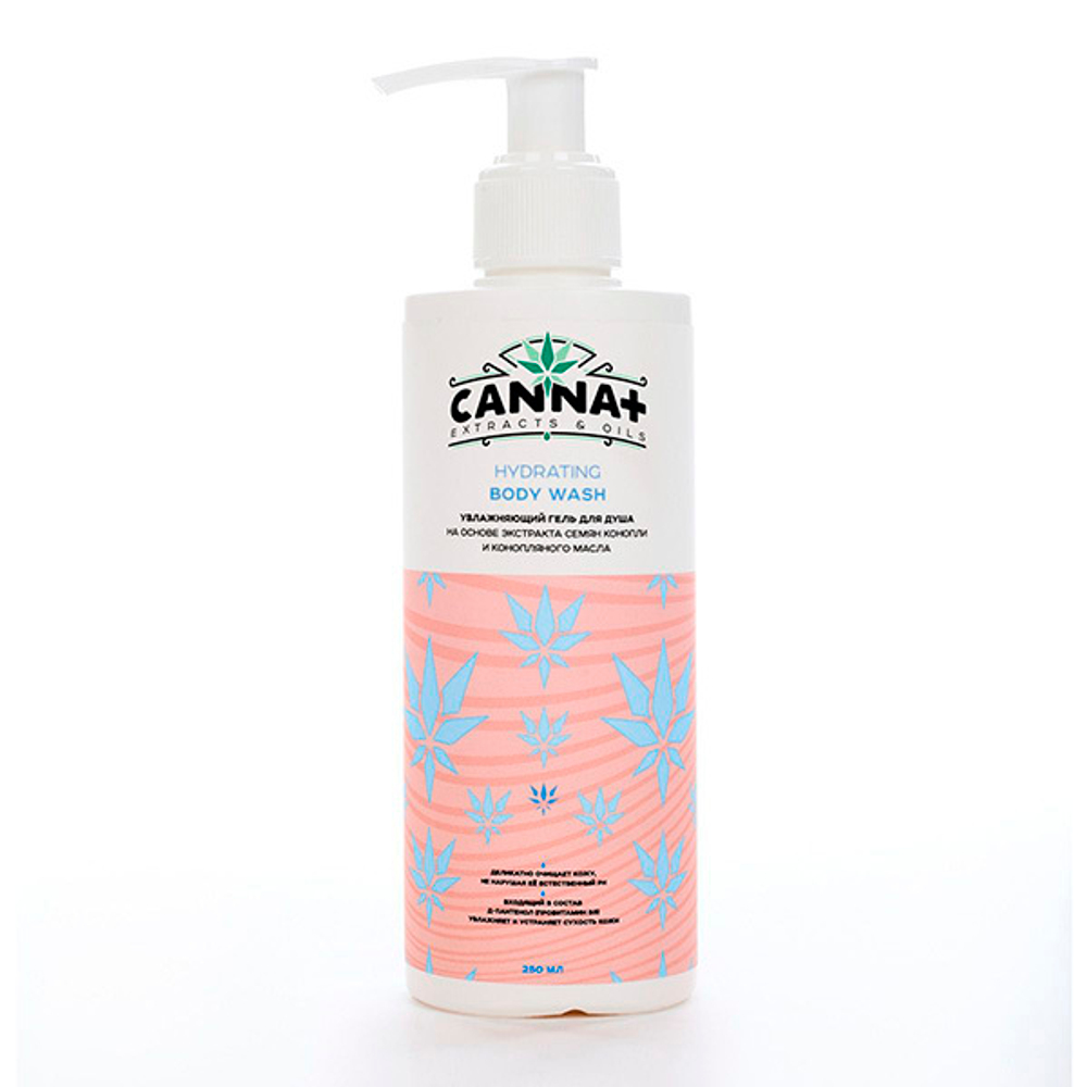 Гель для душа Canna+ Hydrating Body Wash 250мл