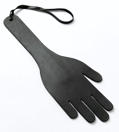 Черный гибкий падлл Рука с петелькой (Цвет: черный)