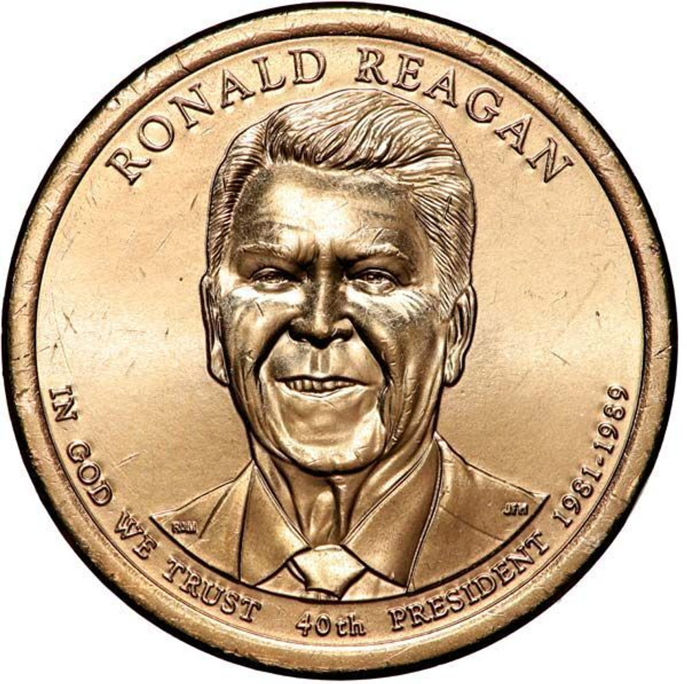 USA 1 Dollar Presidential Ronald Reagan 2016 – Denver (D)