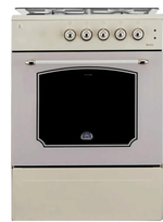 Плита газовая ARTEL APETITO 10-G бежевая ГК дух. чуг решетка (60см)