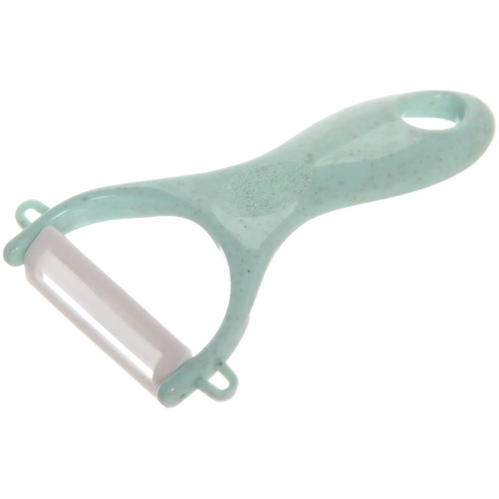 Набор ножей «DrowCook» 7предметов (3ножа+ножницы+овощечистка+доска+подставка) мятный