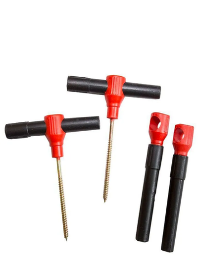 Ввертыши для палатки 4 шт пластик