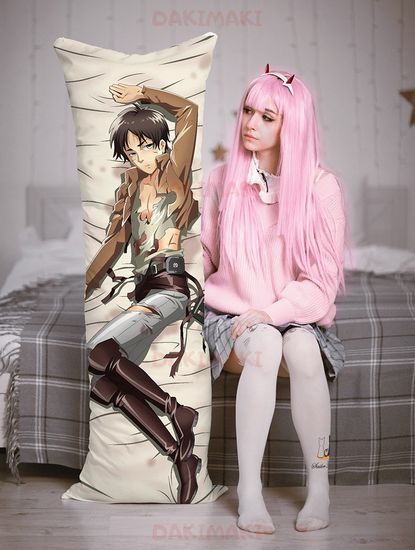 Дакимакура Леви и Эрен арт. 0310