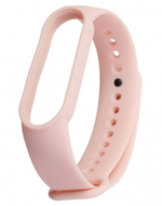 Сменный ремешок MI Band 5 silicone pink
