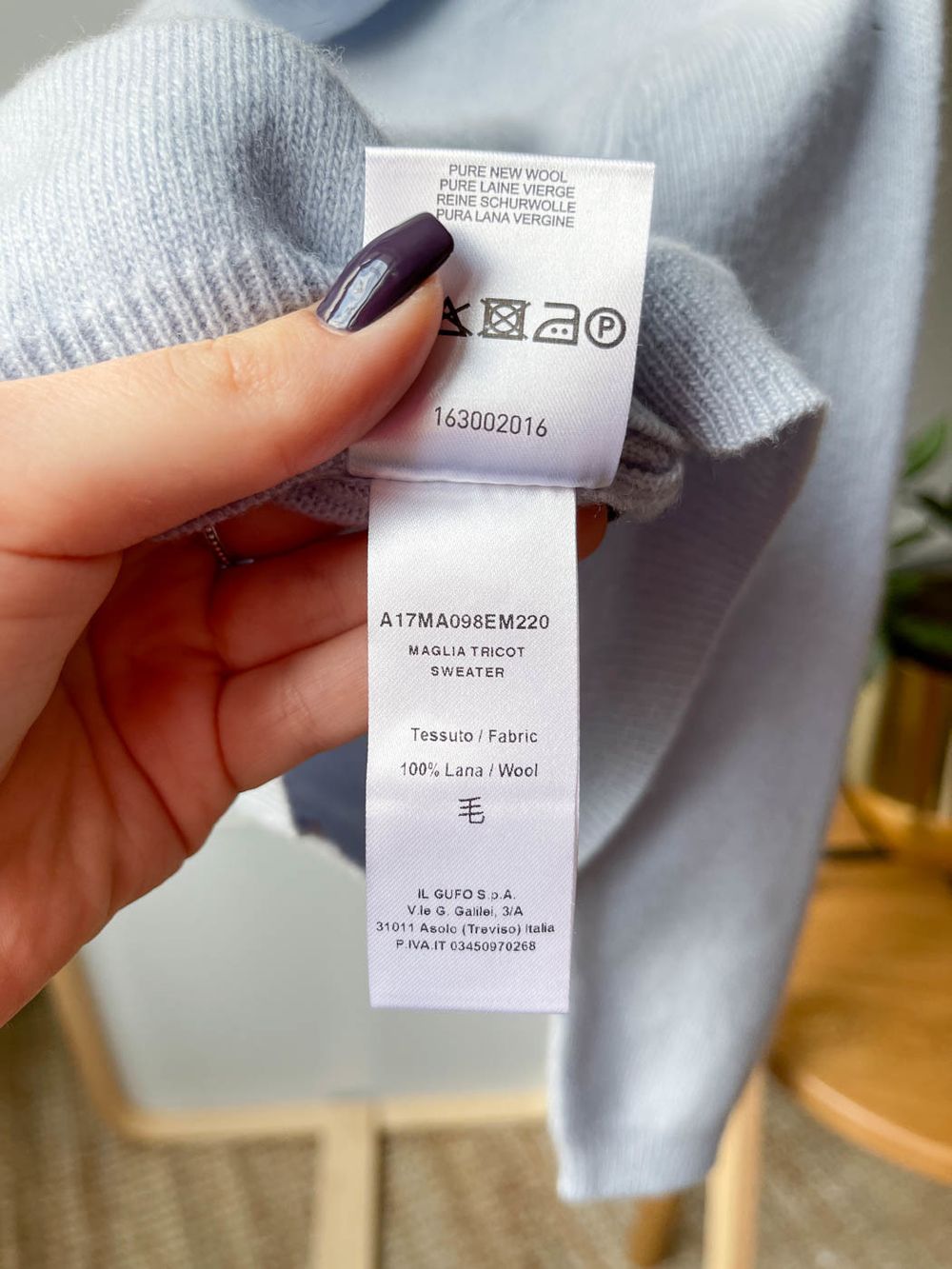 Водолазка Il Gufo