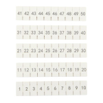 Маркировка для клемм 2.5 UT 1-50 (100 шт)