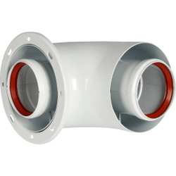 STOUT дымоход коаксиальный для прохода через стену (совместимый с Protherm Рысь,Ягуар) Ø 60/100