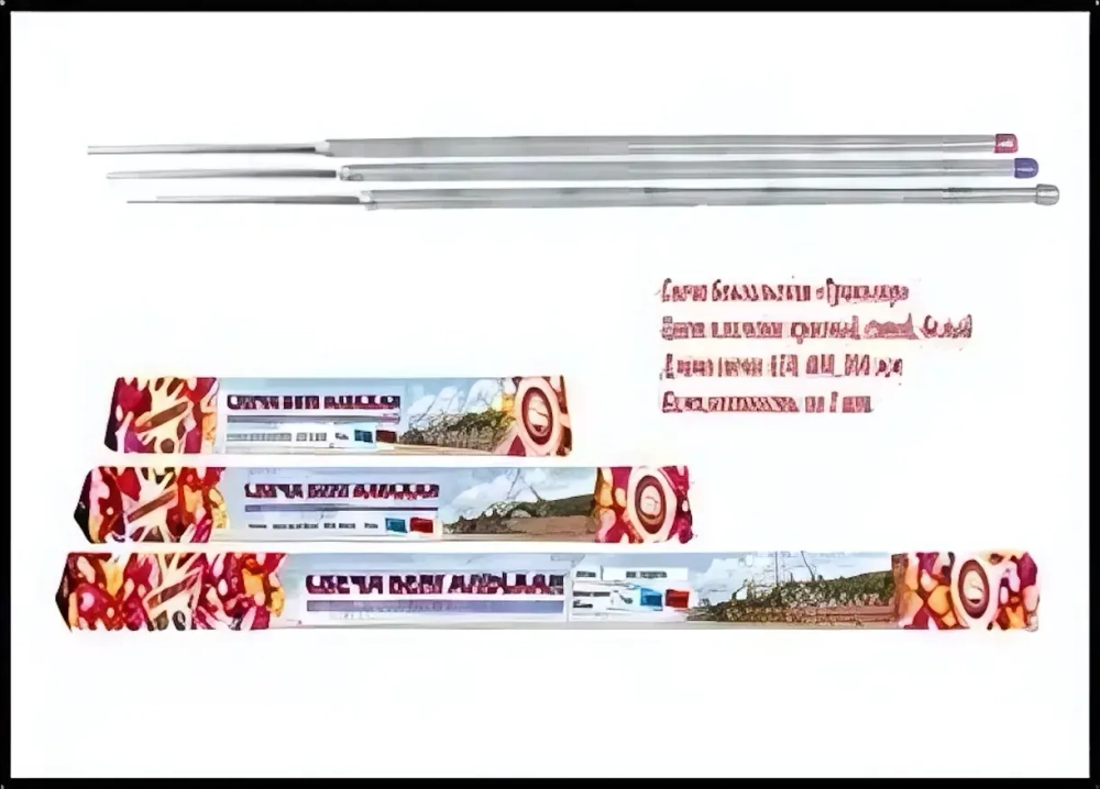 Свеча бенгальская 400 мм (3 шт) «Триколор» красн/голуб/бел. 1/27/3, 2018-0390