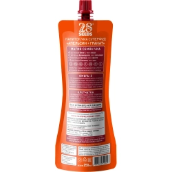 Напиток ЧИА ОМЕГА-3 «Апельсин + Гранат» 250 мл — состав и пищевая ценность на упаковке