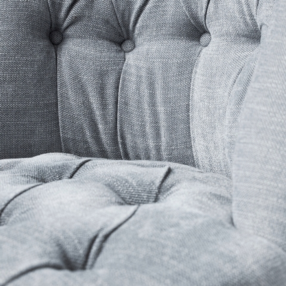 Пуф Eichholtz Камден серый Голландия фрагмент