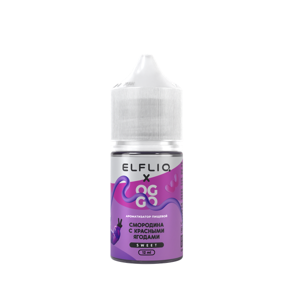 Купить Ароматизатор ElfLiq x Oggo Sweet 12 мл - Смородина с красными ягодами