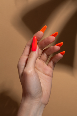 Monami Smart Neon Gel - Гель жесткий моделирующий Оранжевый 05, 15гр4