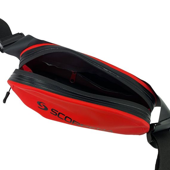 Поясная водозащитная сумочка Scorpena 2 л красная