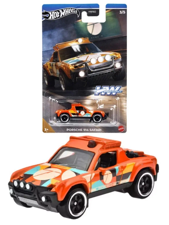 Машинка Хот Вилс Speed Graphics Porsche 914 GDG44 HRT06