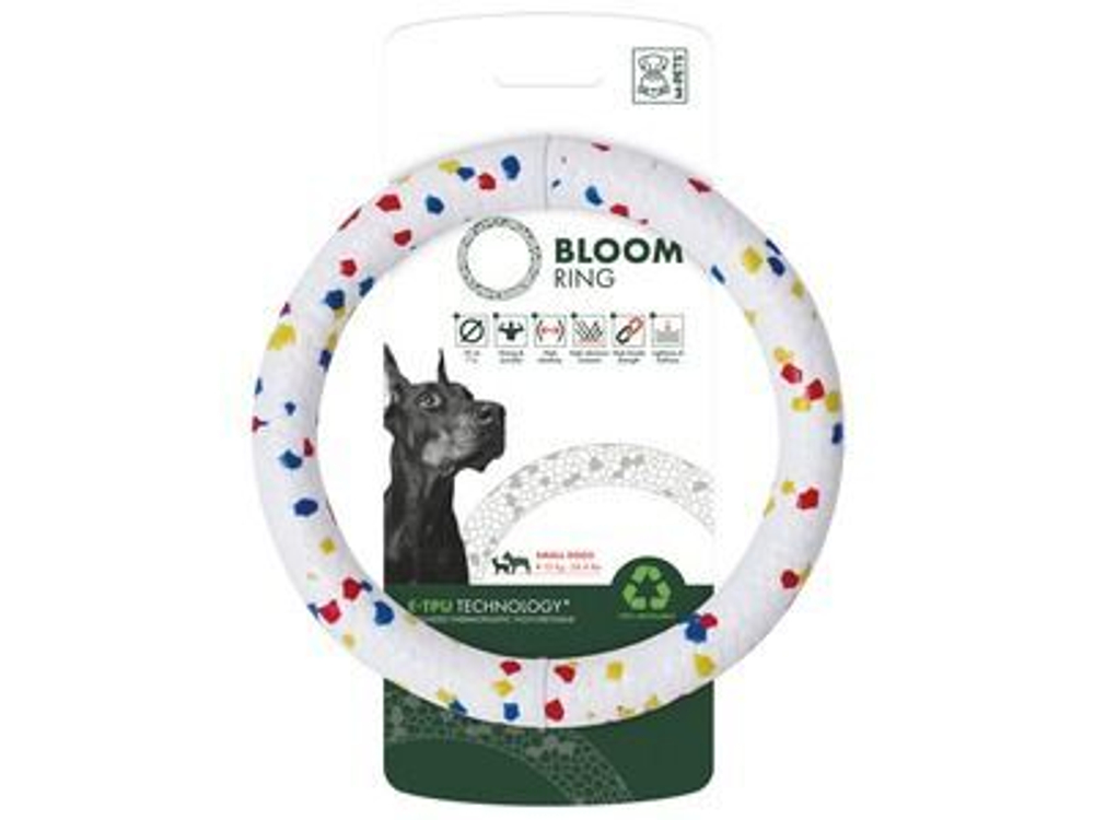 M-PETS Игрушка для собак кольцо Блум, 18 см