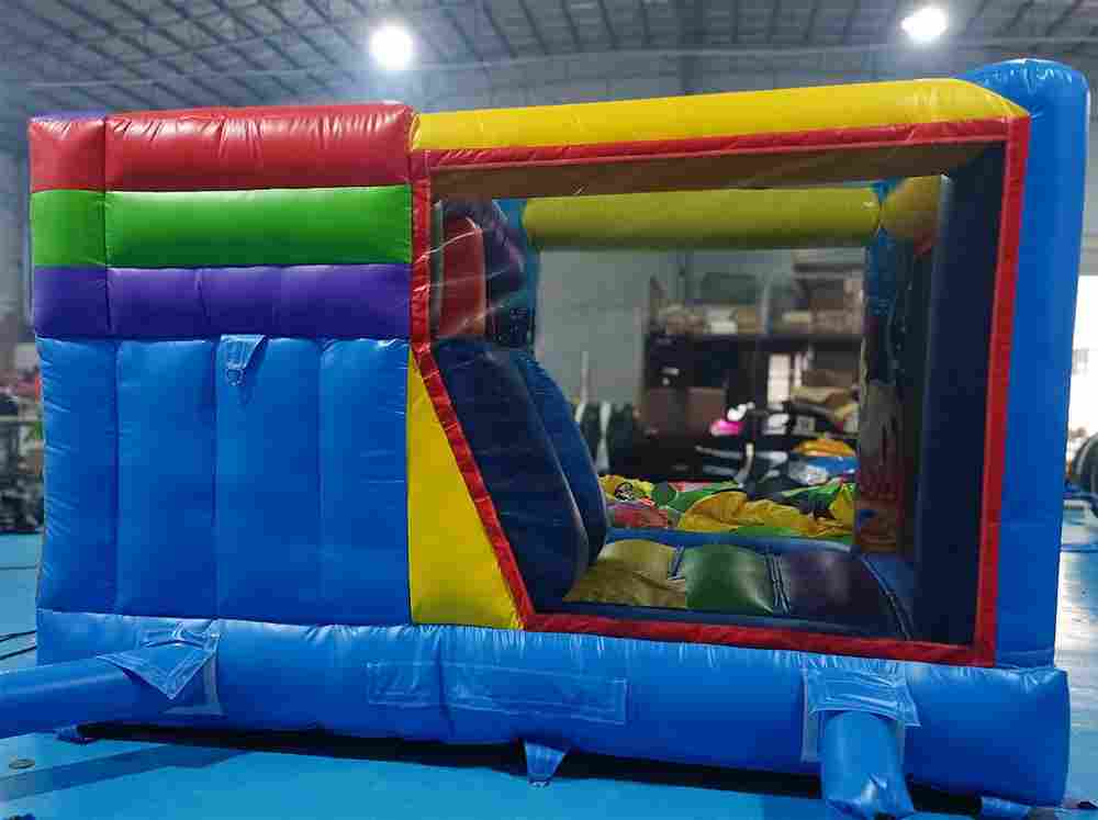 Коммерческий надувной батут "Морская сказка" 4*3,5*2,5 м