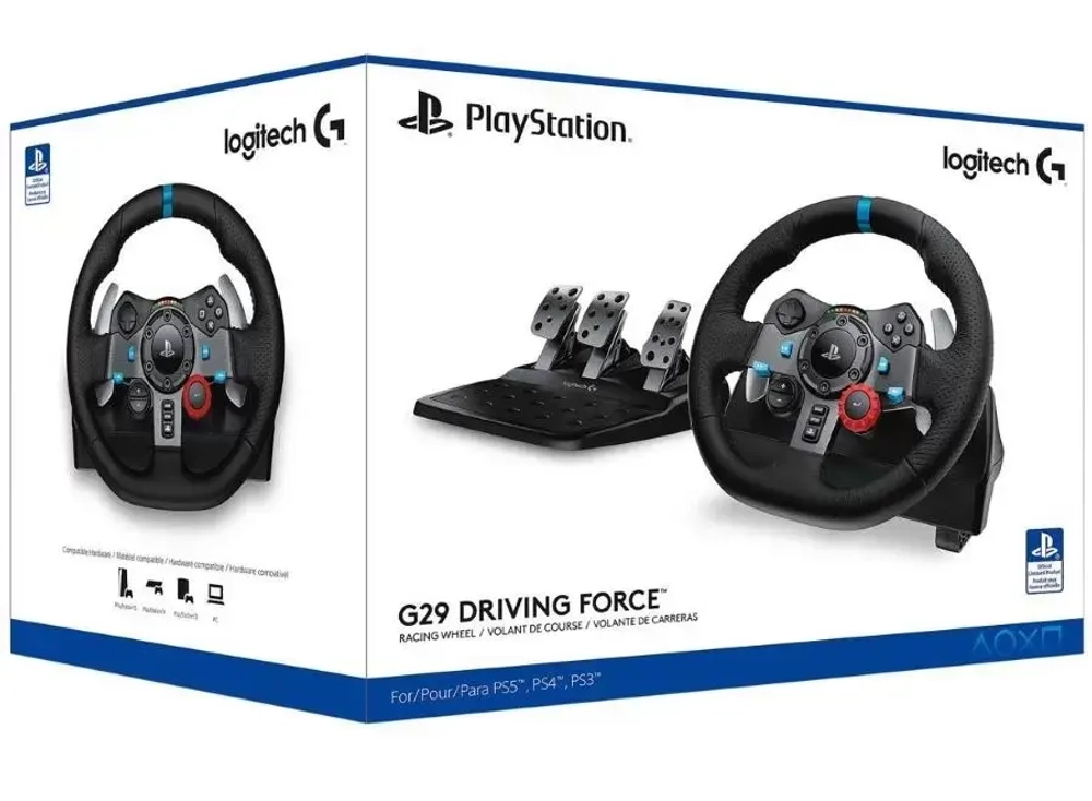 Игровой руль Logitech G29 Driving Force Racing Wheel для Playstation