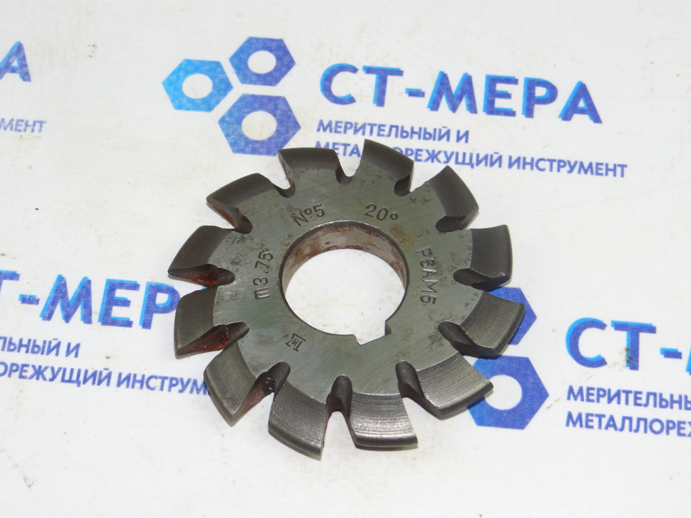 Фреза модульная М3.75 №5 (Р6АМ5) z=12