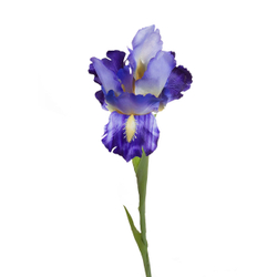 Искусственный цветок Ирис синий 70см Garda Decor 9F27020-1382