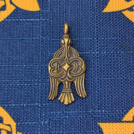 Подвеска. Сокол. Бирка 9-10 в.