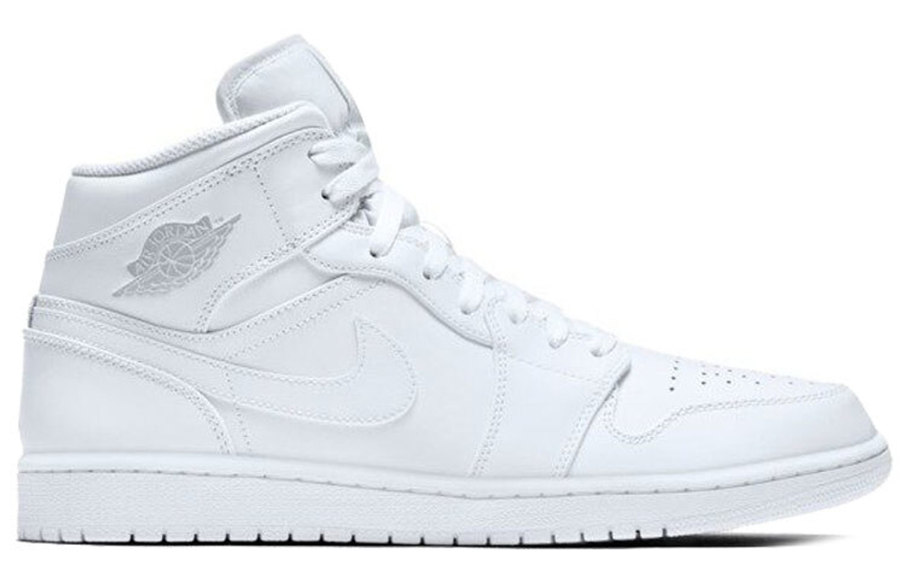 Кроссовки Jordan Air Jordan 1 Mid "Triple White"