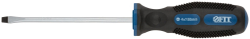 Отвертка "Универсал" CrV сталь прорезиненная ручка Профи 4х100 мм SL FIT