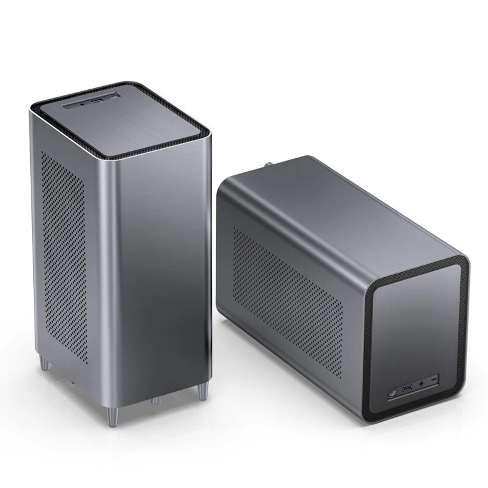 Корпус JONSBO N1, mITX, Gray, без БП